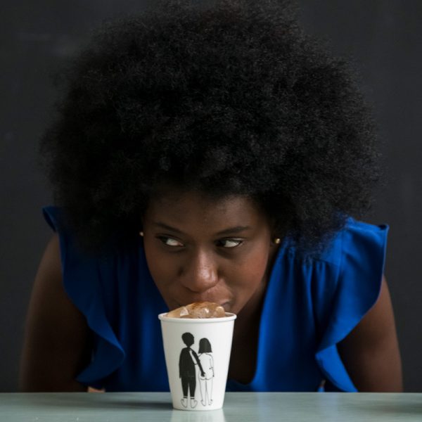 Black man & white woman - beker - Afbeelding 3