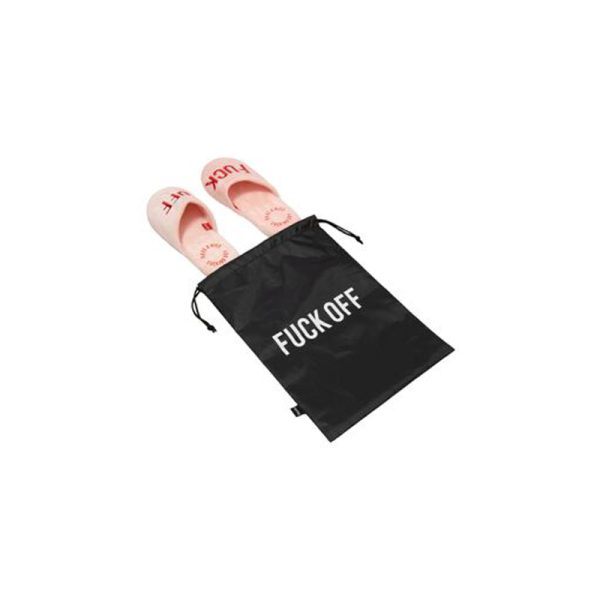 Fuck off - pantoffels - pink - Afbeelding 2