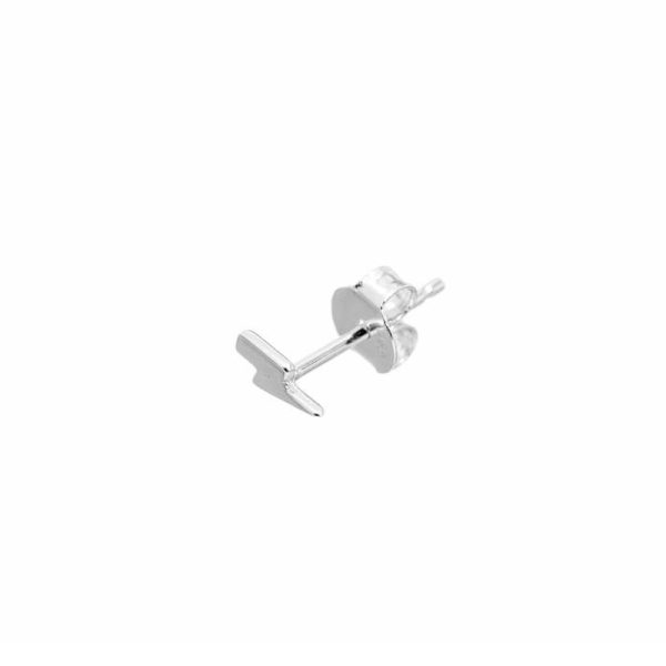Jolie lightning - oorbel - zilver