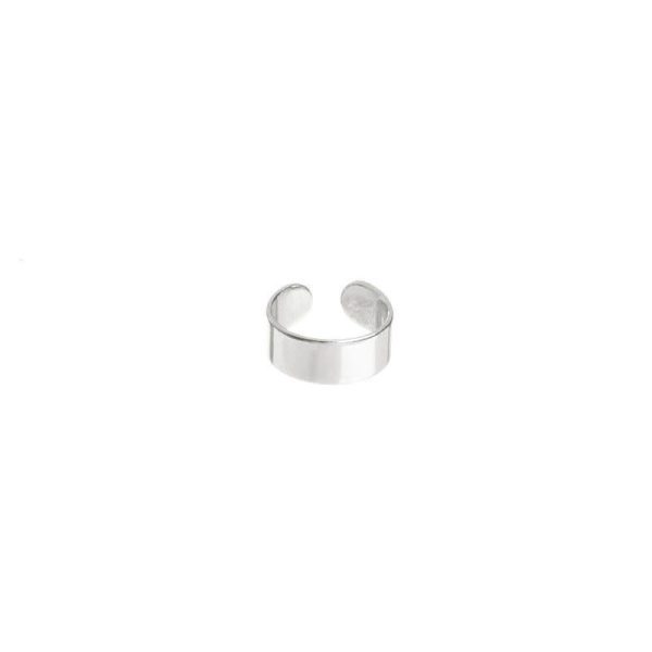 June - oorbel - zilver