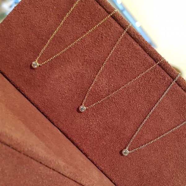 Romee strass - ketting - goud - Afbeelding 3