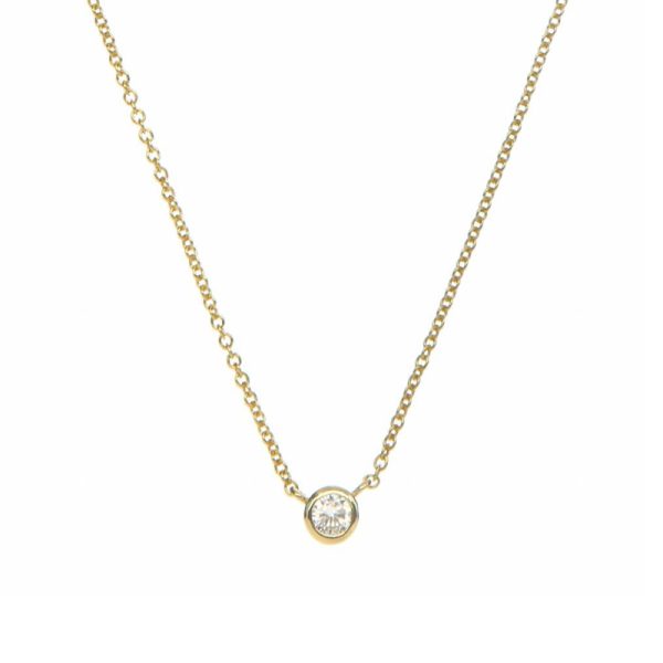 Romee strass - ketting - goud