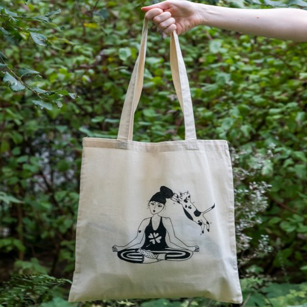 Zen with cats - tote bag - Afbeelding 2