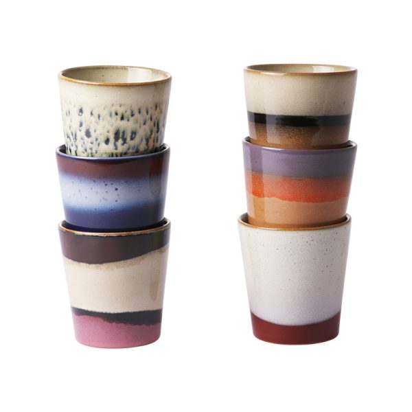 70s ceramics coffee mugs - beker - orion - Afbeelding 3