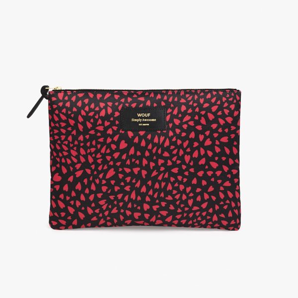 Hearts - XL pouch