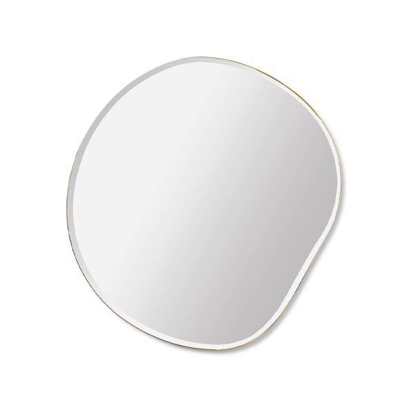 Pond mirror small - spiegel - brass - Afbeelding 2