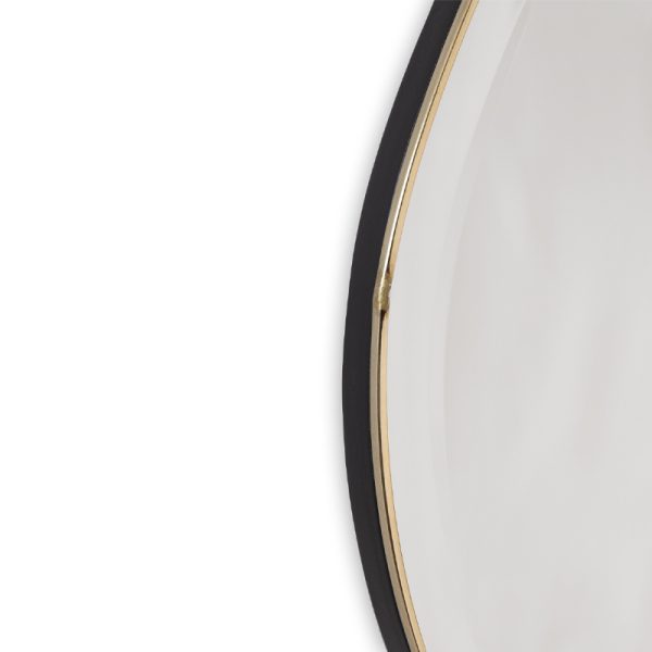 Pond mirror large - spiegel - brass - Afbeelding 3