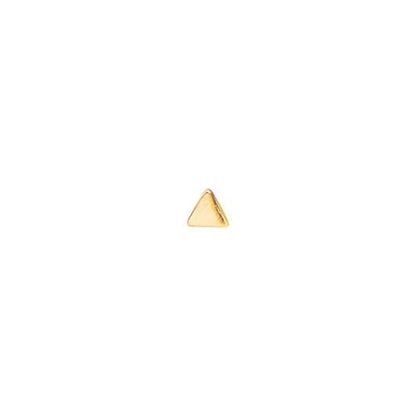 Jolie triangle - oorbel - gold