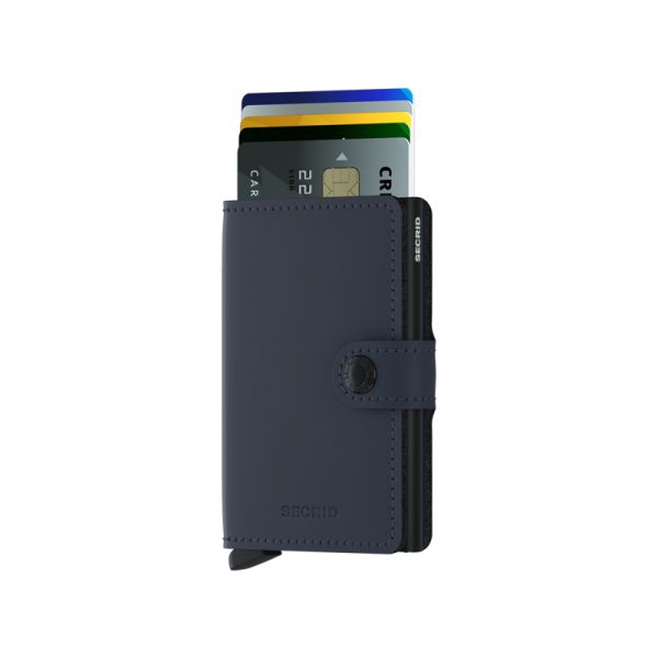 Miniwallet - portefeuille - matte night blue - Afbeelding 3