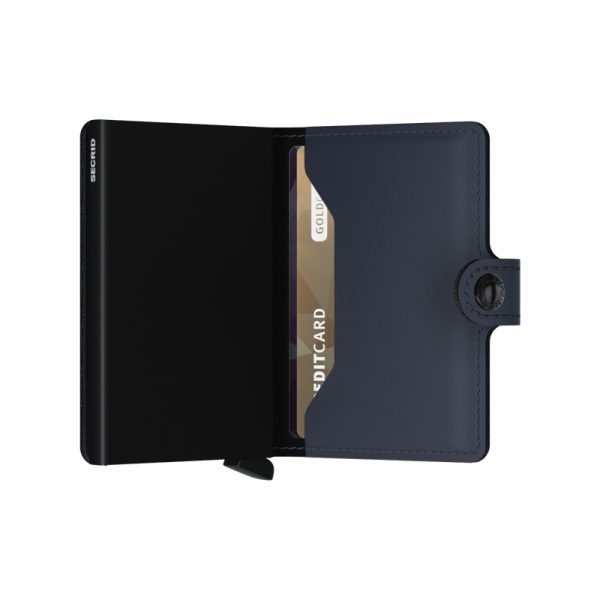Miniwallet - portefeuille - matte night blue - Afbeelding 4