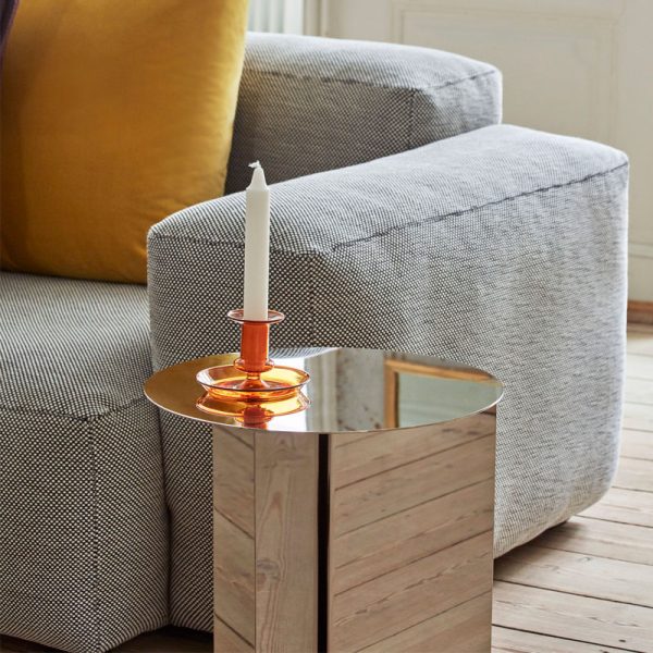 Flare - kandelaar - amber - Afbeelding 3