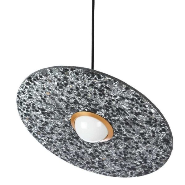 Terrazzo planet - lamp - black