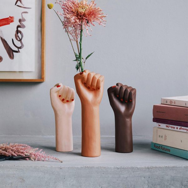 Girl power – vaas – brown - Afbeelding 4