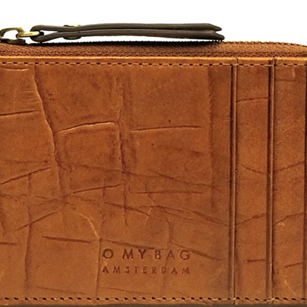 Lola croco - portefeuille - cognac - Afbeelding 3