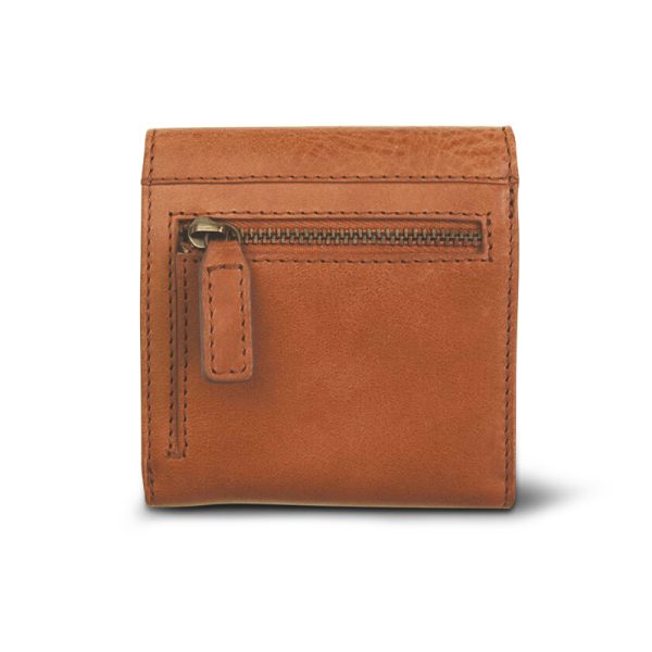 Georgie's wallet - portefeuille - cognac stromboli leather - Afbeelding 3