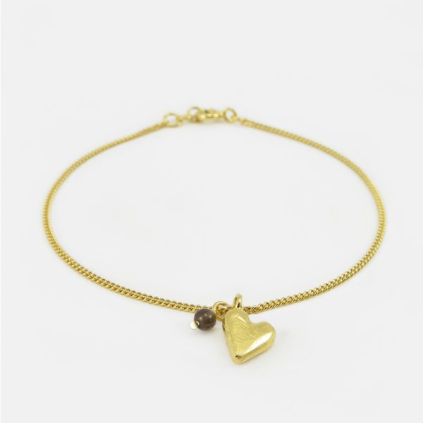 Heart - armband - vermeil
