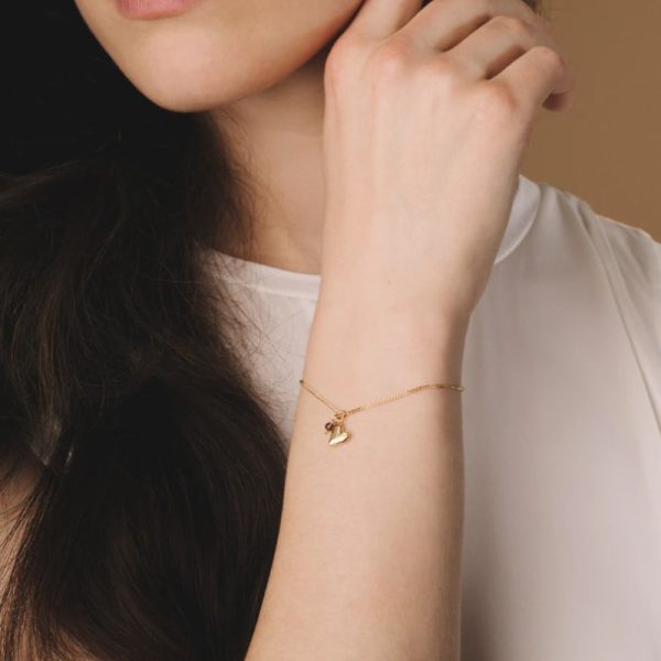 Heart - armband - vermeil - Afbeelding 2