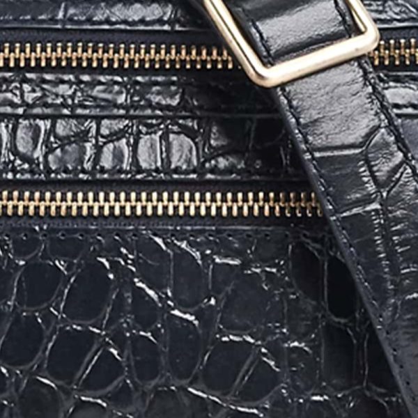 Beck croco - heuptas - navy - Afbeelding 4