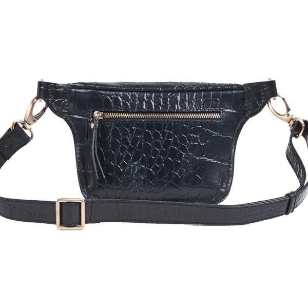 Beck croco - heuptas - navy - Afbeelding 2