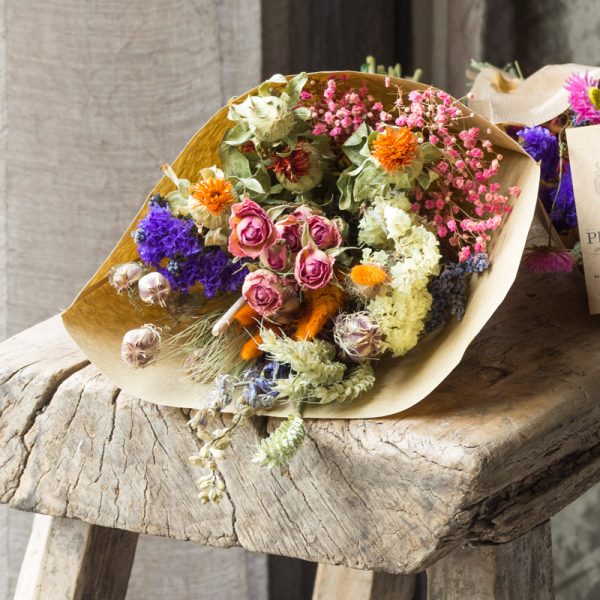 Veldboeket - droogbloemen - multi - Afbeelding 2