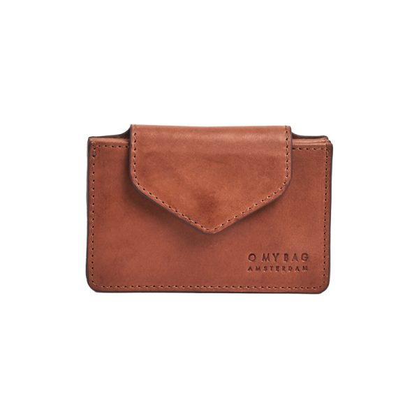 Harmonica wallet - portefeuille - cognac classic leather - Afbeelding 2