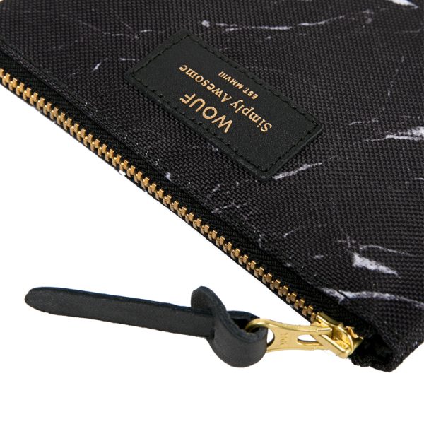 Black marble - small etui - zwart - Afbeelding 3