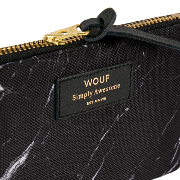 Black marble - small etui - zwart - Afbeelding 4
