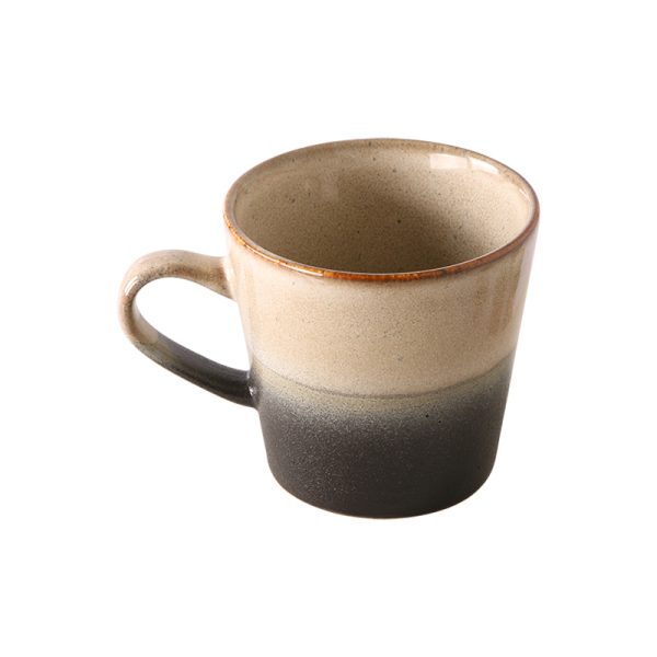 70s ceramics americano mug – americano mok – rock - Afbeelding 2