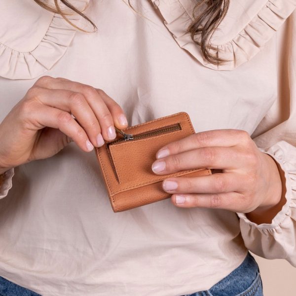 Alex fold-over wallet - portefeuille - wild oak soft grain leather - Afbeelding 2