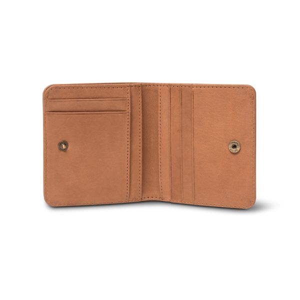 Alex fold-over wallet - portefeuille - wild oak soft grain leather - Afbeelding 4