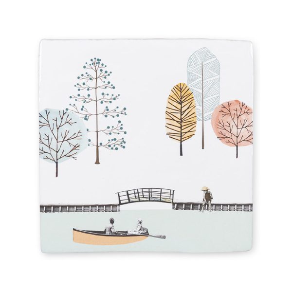 A day at the park small 10x10cm – decoratie - Afbeelding 2