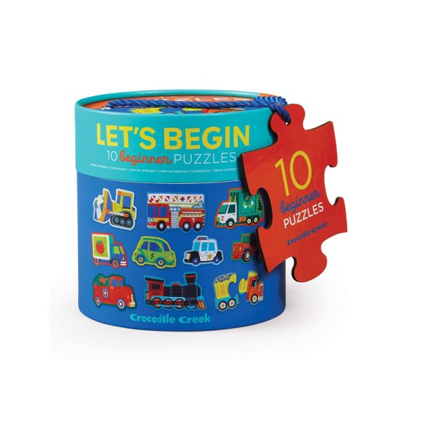Let's begin vehicles - puzzel - multi