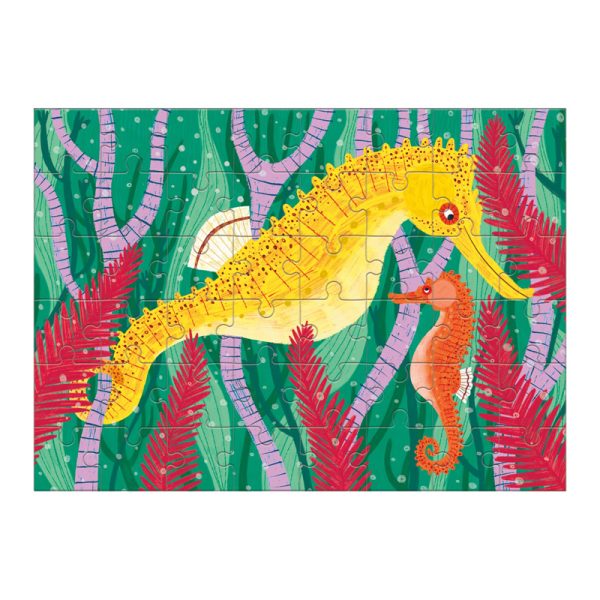 Seahorse - mini puzzel - multi - Afbeelding 2