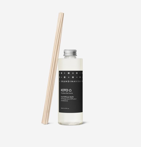 KOTO – geurdiffuser navulling – zwart