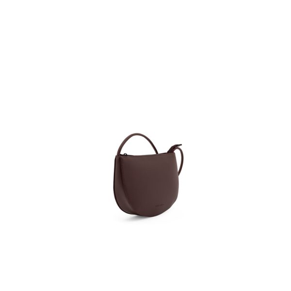 Farou half moon bag- handtas – mahogany - Afbeelding 2