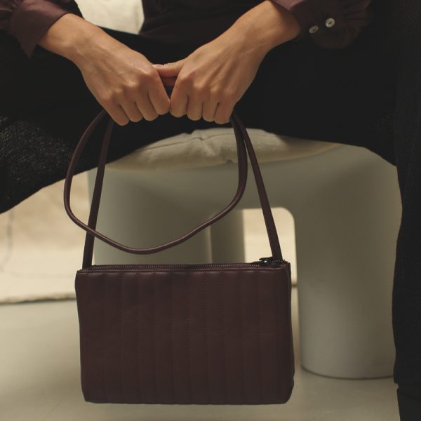 Mori – handtas – mahogany - Afbeelding 3