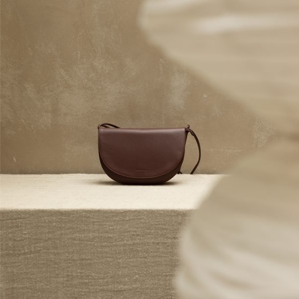 Soma half moon bag – handtas – mahogany - Afbeelding 4