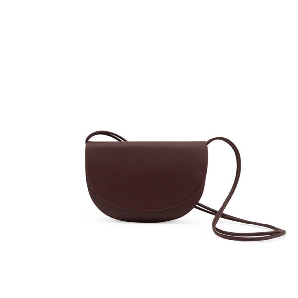 Soma half moon bag – handtas – mahogany