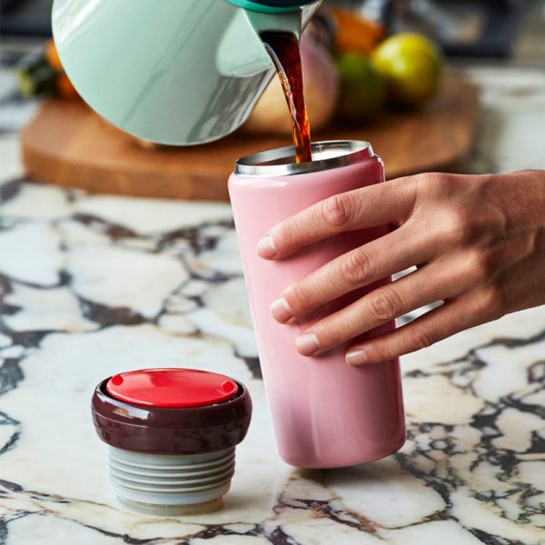 Travel - drinkfles - pink - Afbeelding 2