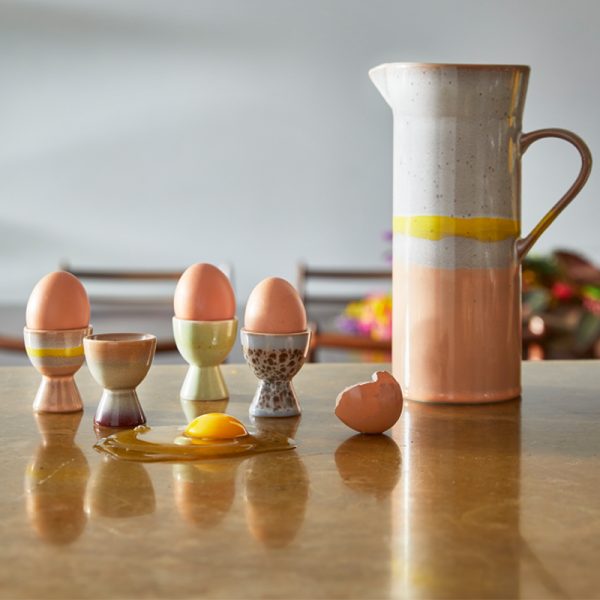 70s ceramics egg cups - eierdopjes - taurus - Afbeelding 4