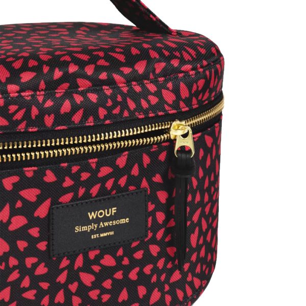 Hearts - make up tas - rood - Afbeelding 2