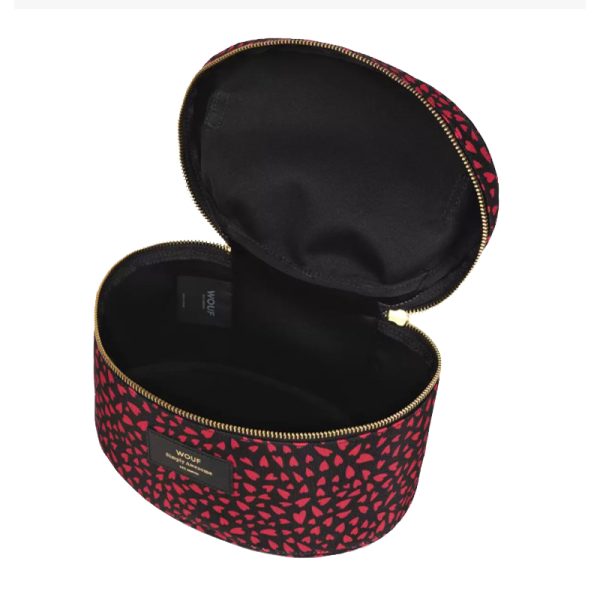 Hearts - make up tas - rood - Afbeelding 3