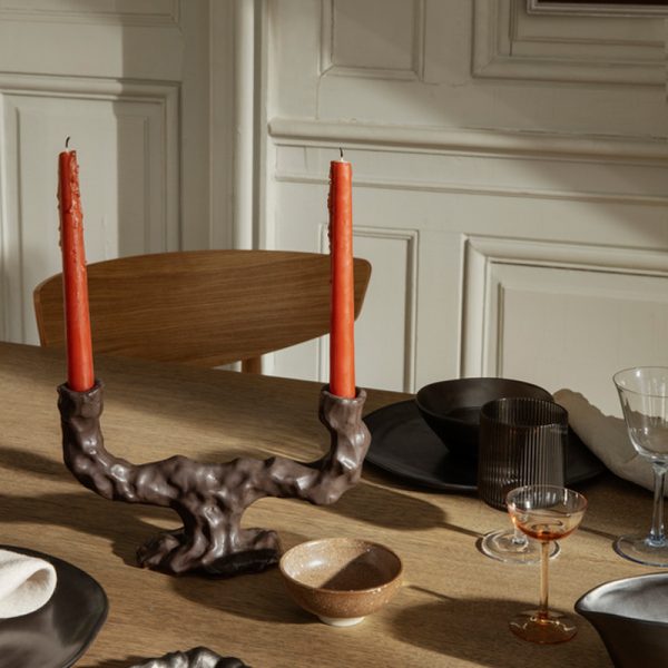 Dipped candles - kaars - rust - Afbeelding 2