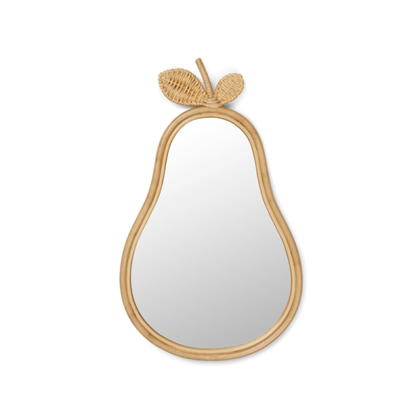 Pear - spiegel - naturel - Afbeelding 2