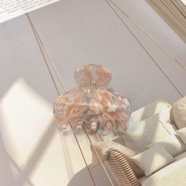 Round – haarspeld – light pink - Afbeelding 2