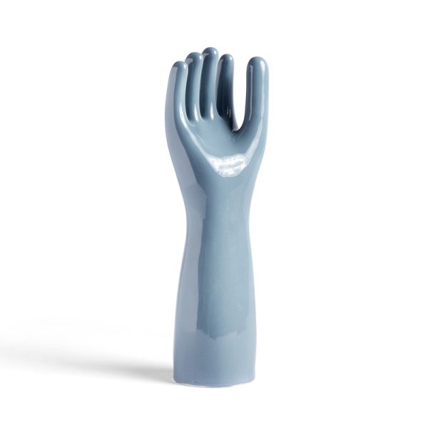 Deco hand - decoratie - dusty blue