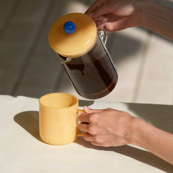 French press – koffiekan – yellow - Afbeelding 3
