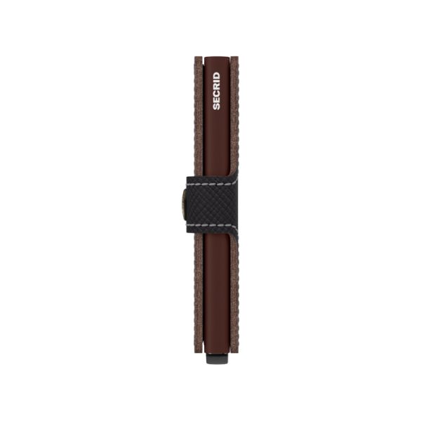 Miniwallet - portfeuille - saffiano brown - Afbeelding 2