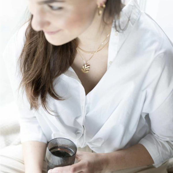 Matisse - ketting - goud - Afbeelding 4
