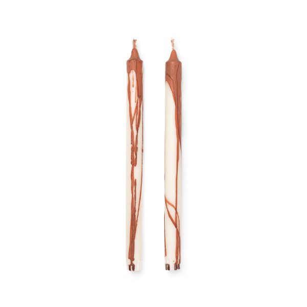 Dryp candles - kaarsen - rust